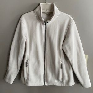 Ivory Cabelas Full Zip Fleece